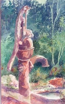 Painting of a Water Pump