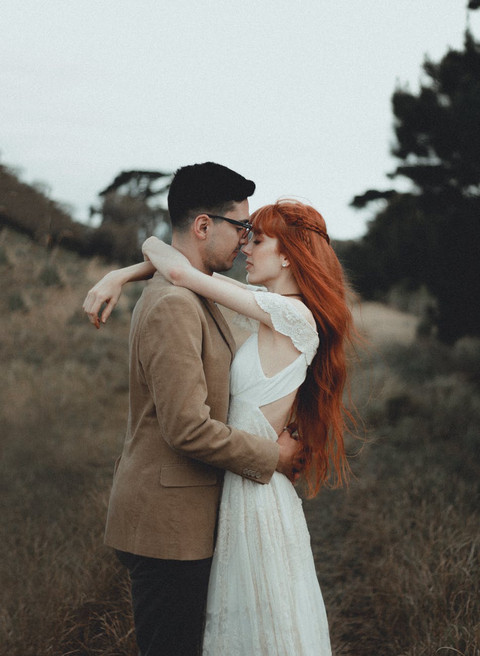 man and woman embracing each other