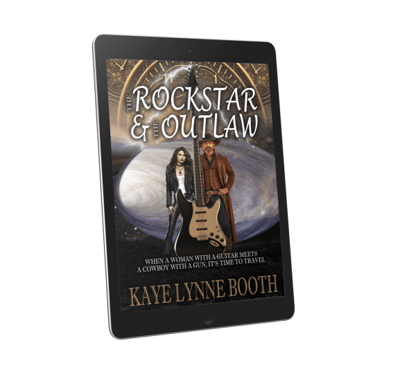 Digital copy of The Rock Star & The Outlaw by Kaye Lynne Booth
