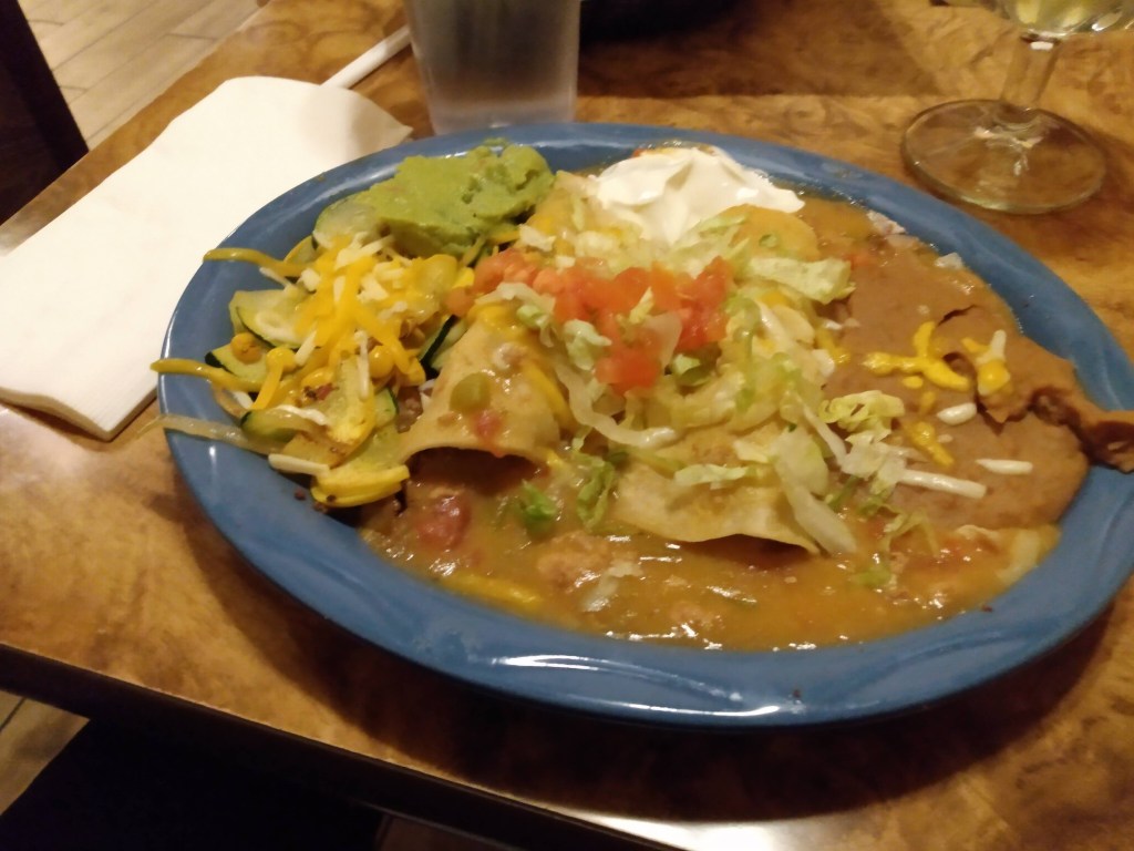 Photo of a colorful Mexican dish.