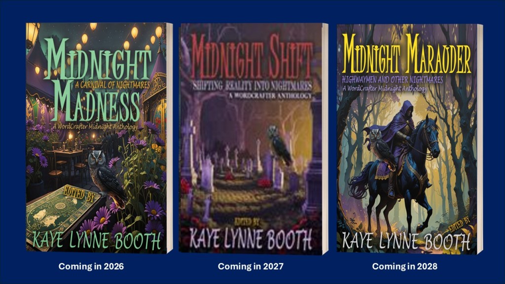 Midnight Madness - Coming in 2026
Midnight Shift - Coming in 2027
Midnight Marauder - 2028
