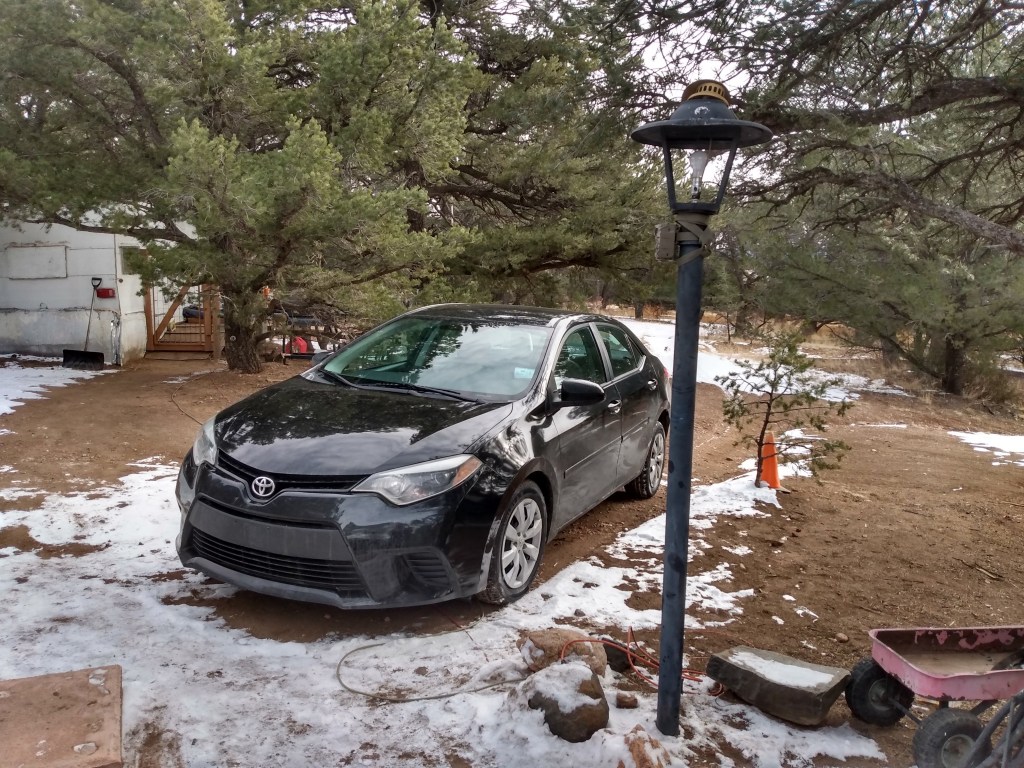 Black Toyota Corolla