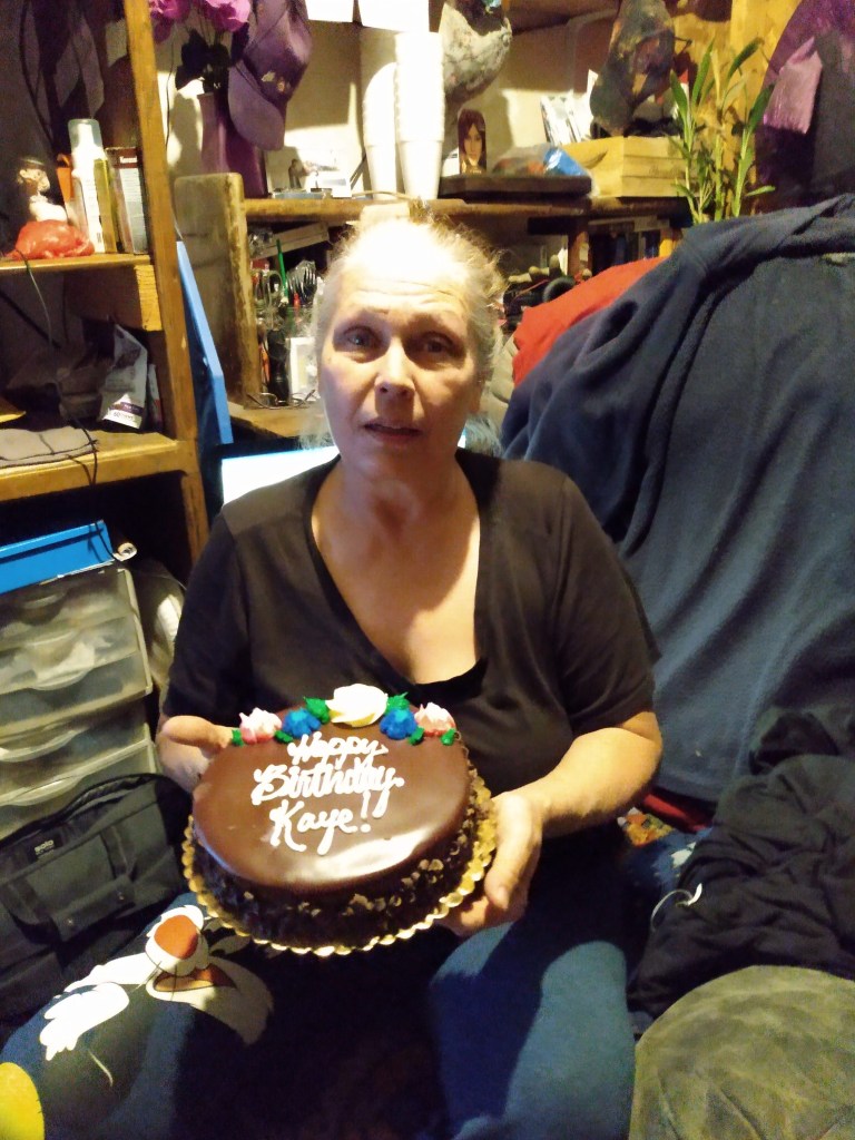 Chocolate birthday cake
