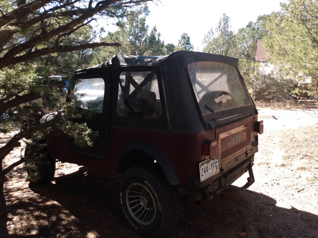 Brown Jeep