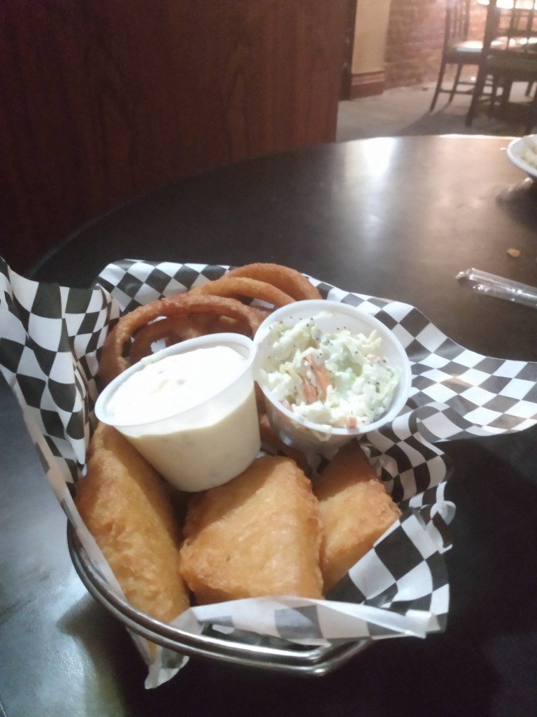 Fish and onion rings