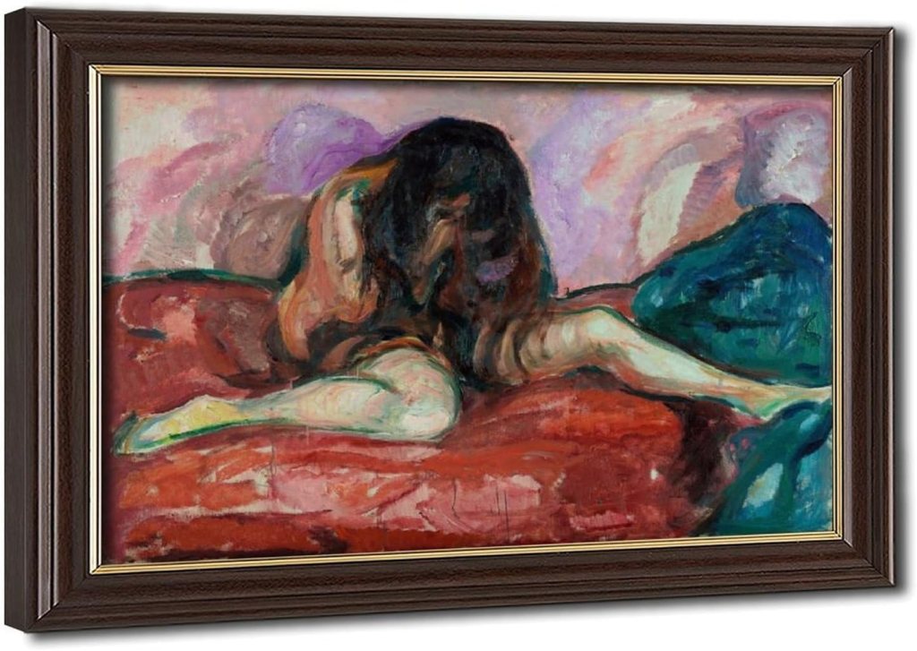 The Weeping Nude (1913), by Edvard Munch