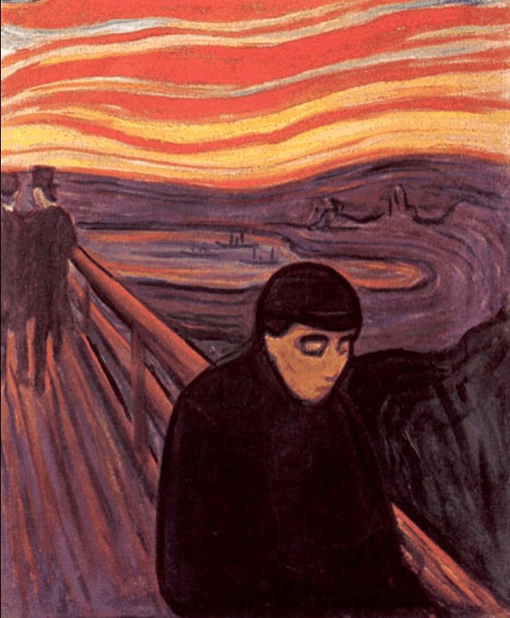 Despair (1893-94) by Edvard Munch