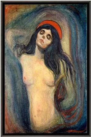 Madonna (1894-95), by Edvard Munch