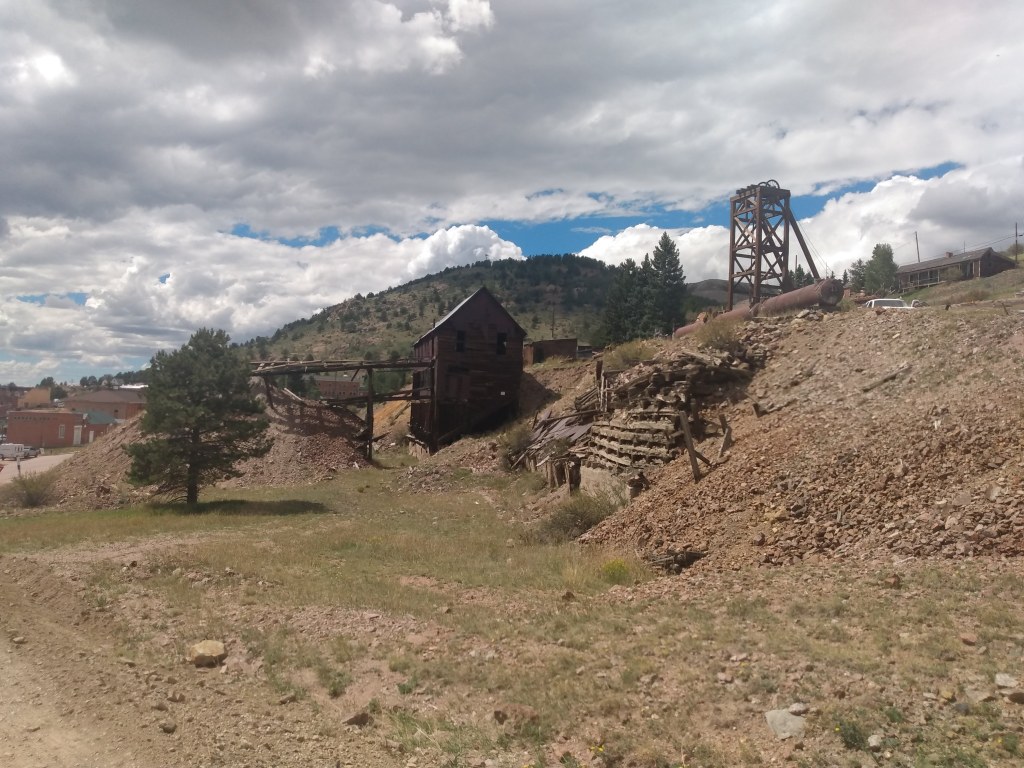 Mining remains above Victor, Colorado