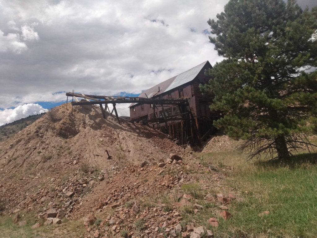 Mining remains above Victor, Colorado