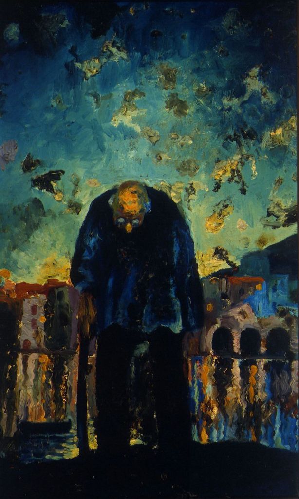 Old Man at Twilight Hour (1918)