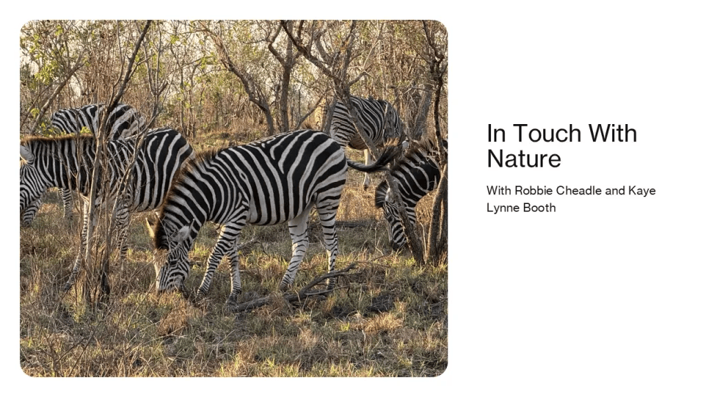 In Touch with Nature Banner